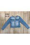 Kurtka jeansowa damska (XS-XL) 3