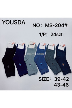 Skarpety męskie ocieplane (39-46) MS-204