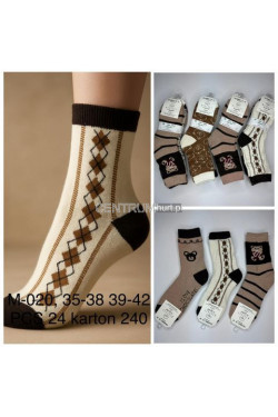 Skarpety polskie ALPAKA 95% M-020