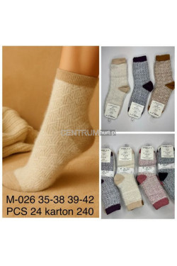 Skarpety polskie ALPAKA 95% M-026