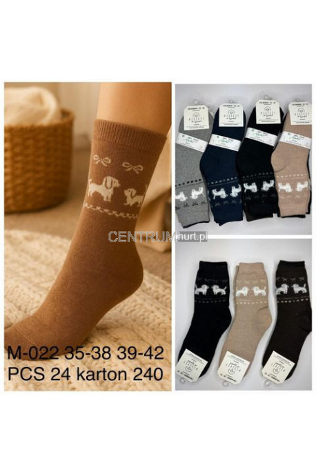 Skarpety polskie ALPAKA 95% M-020