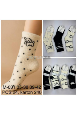 Skarpety polskie ALPAKA 95% M-031