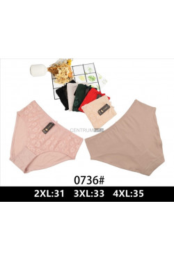 Majtki damskie (2XL-4XL) 0736