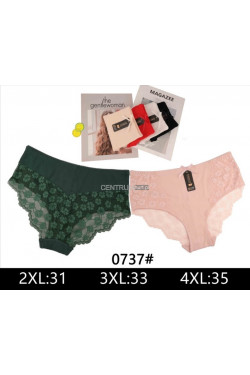 Majtki damskie (2XL-4XL) 0737
