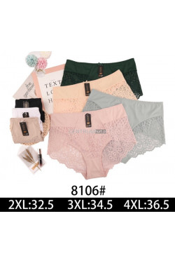 Majtki damskie (2XL-4XL) 8106