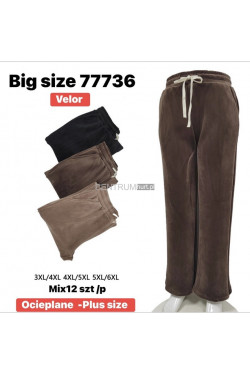 Spodnie damskie ocieplane (3XL-6XL) 77736