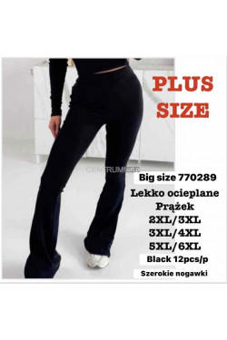 Spodnie damskie ocieplane (2XL-6XL) 770289