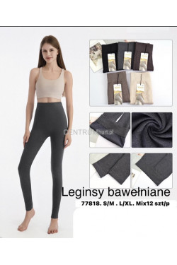 Leginsy damskie ocieplane (S/M-L/XL) 77818
