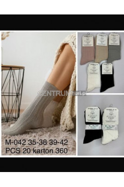 Skarpety polskie ALPAKA 95% M-042