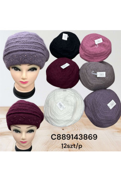 Beret damskie 3869