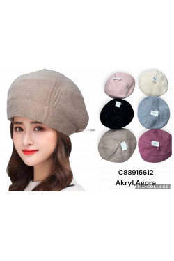 Beret damskie 5612