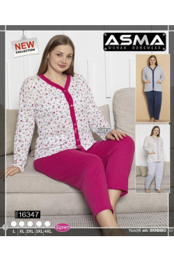 Piżama damska Turecka (L-4XL) 16347