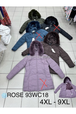 Kurtki damskie zimowe (4XL-9XL) 93WC18