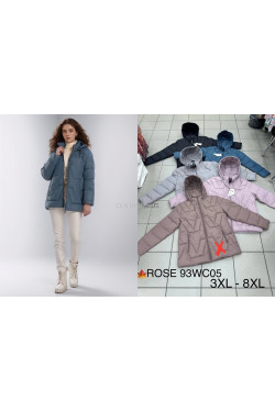 Kurtki damskie zimowe (3XL-8XL) 93WC05