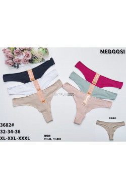 Stringi damskie (XL-3XL) 3682