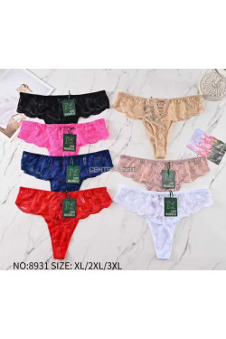 Stringi damskie (XL-3XL) 8931