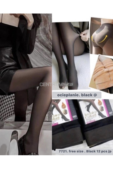 Rajstopy damskie ocieplane (S/M-L/XL) 1