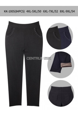 Spodnie damskie ocieplane (4XL-9XL) KK-1005