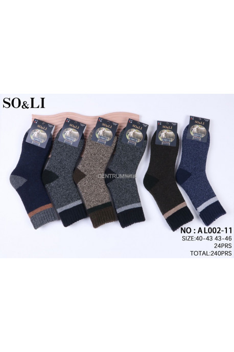 Skarpety męskie alpaki (40-46) 1