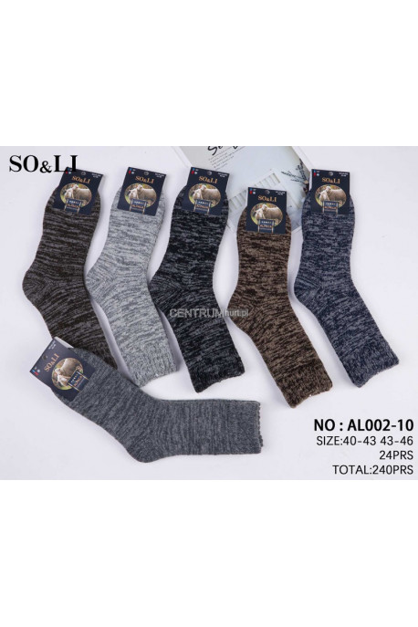 Skarpety męskie alpaki (40-46) 1