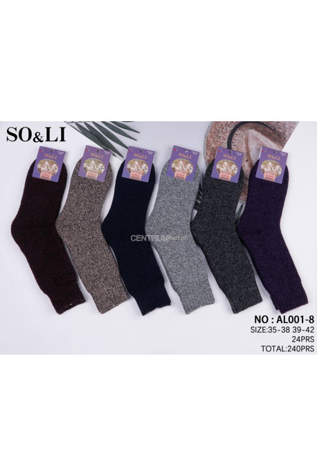 Skarpety damskie Alpaka (35-42) 1