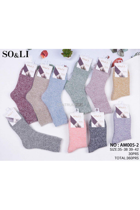 Skarpety damskie Alpaka (35-42) 1