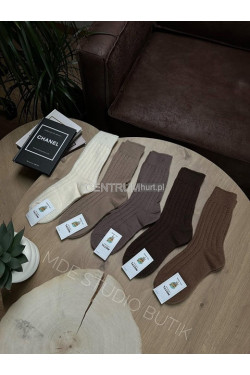 Skarpety damskie angora (35-42) 6019