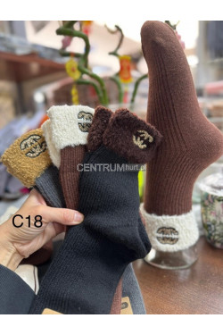 Skarpety damskie angora (35-42) 6027