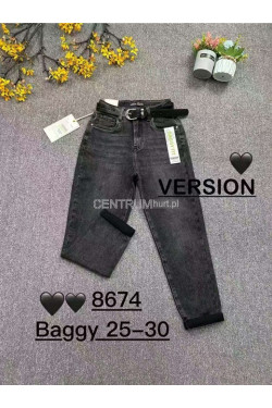 Jeansy damskie (25-30) 8674