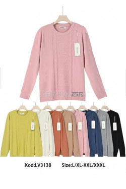 Sweter damski (L-3XL) LV3138