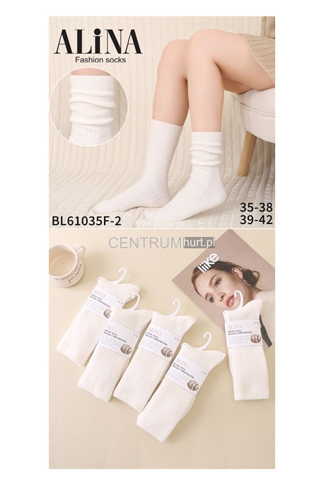 Skarpety damskie angora (35-42) 1