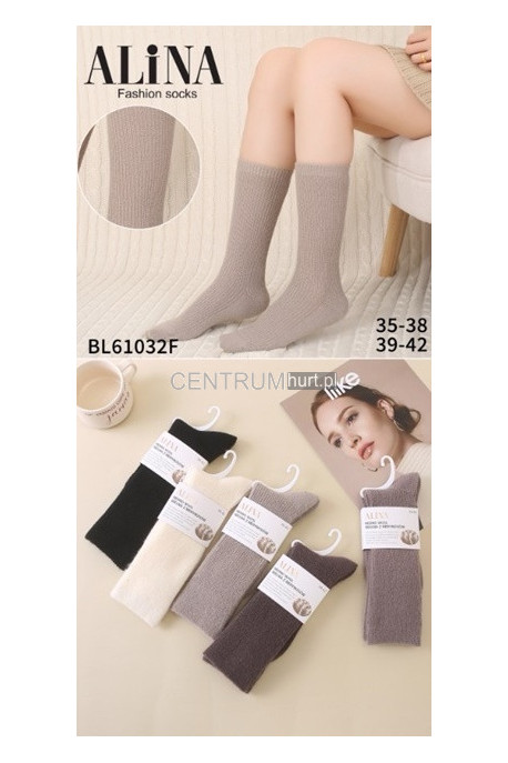 Skarpety damskie angora (35-42) 1