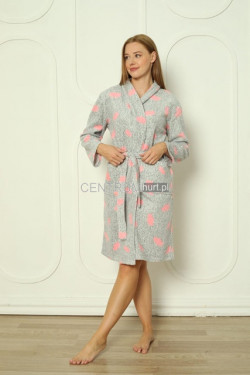 Szlafrok damski Turecki (M-3XL) 6828