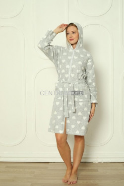 Szlafrok damski Turecki (M-3XL) 6829