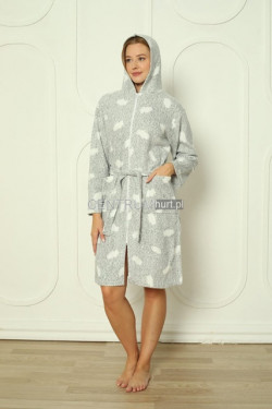 Szlafrok damski Turecki (M-3XL) 6830