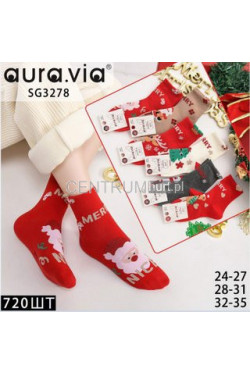 Skarpetki młozieżowe ABS AURA VIA (24-35) SG3278