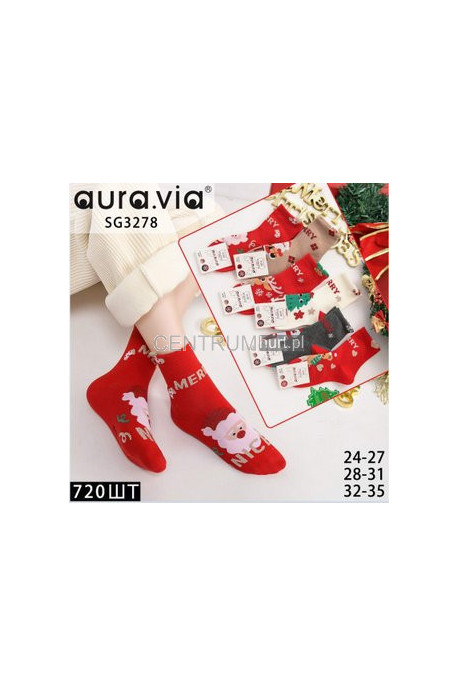Skarpetki młozieżowe ABS AURA VIA (28-35)GZX2871