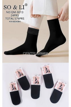 Skarpety damskie thermo (35-42) QM-8013