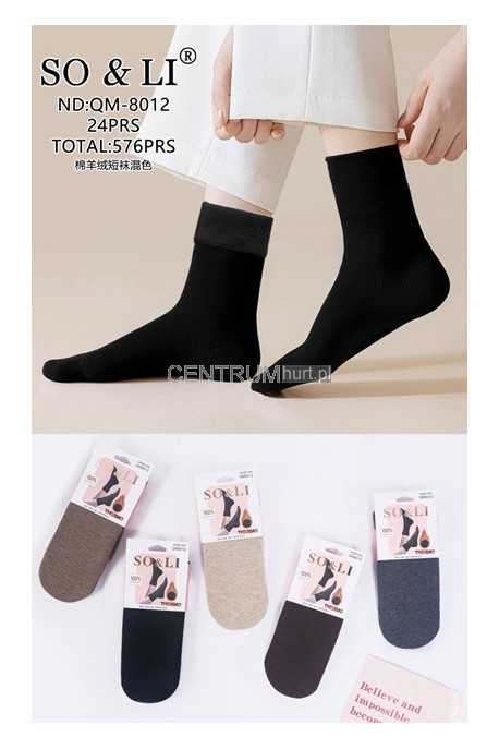 Skarpety damskie thermo (35-42) 1