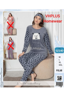 Piżama damska polar Turecka (M-2XL) 02140