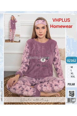 Piżama damska polar Turecka (M-2XL) 02162