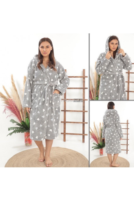 Szlafrok damski Turecki (L-3XL) 74