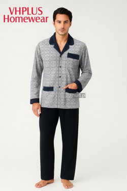 Piżama męska Turecka (M-3XL) 7425