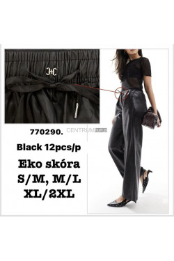 Spodnie skórzane damskie (S-2XL) 770290