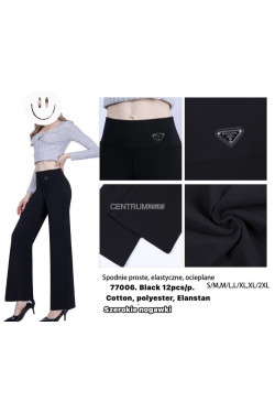 Spodnie damskie ocieplane (S-2XL) 77006