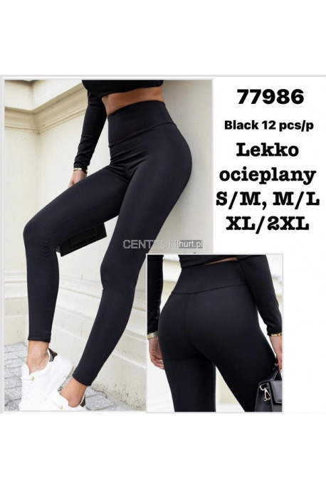 Legginsy damskie ocieplane (S-2XL) 1