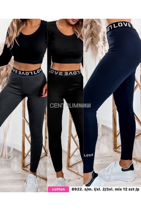 Legginsy damskie ocieplane (S-2XL) 1