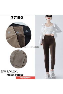 Legginsy damskie ocieplane (S-2XL) 77150