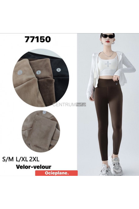 Legginsy damskie ocieplane (S-2XL) 1