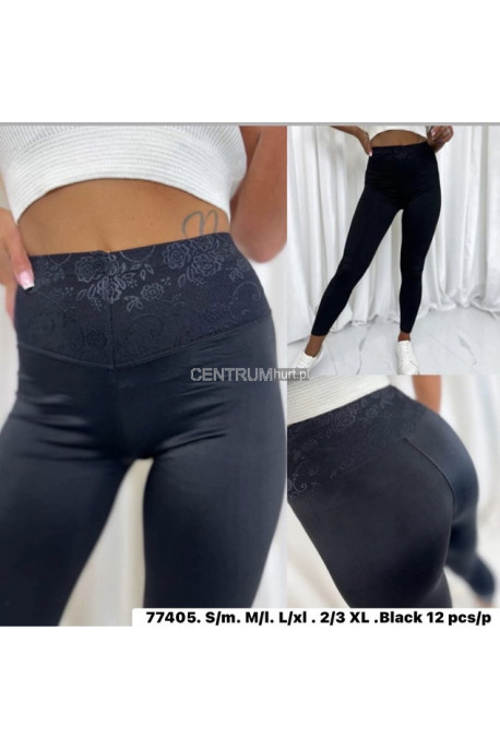 Legginsy damskie ocieplane (S-2XL) 1